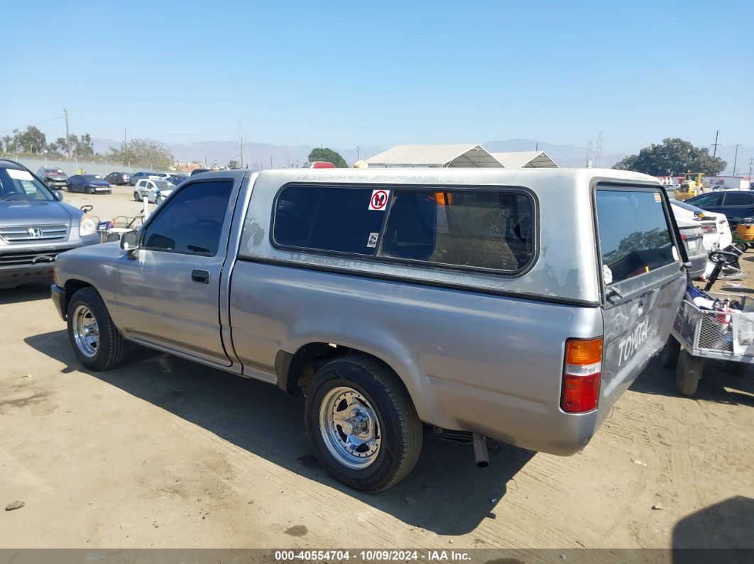 1995 TOYOTA PICKUP 1/2 TON SHORT WHLBASE STB Silver  Gasoline 4TARN81AXSZ320497 photo #4