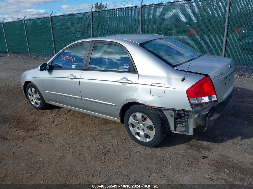 2009 KIA SPECTRA EX Silver  Gasoline KNAFE222095659540 photo #4