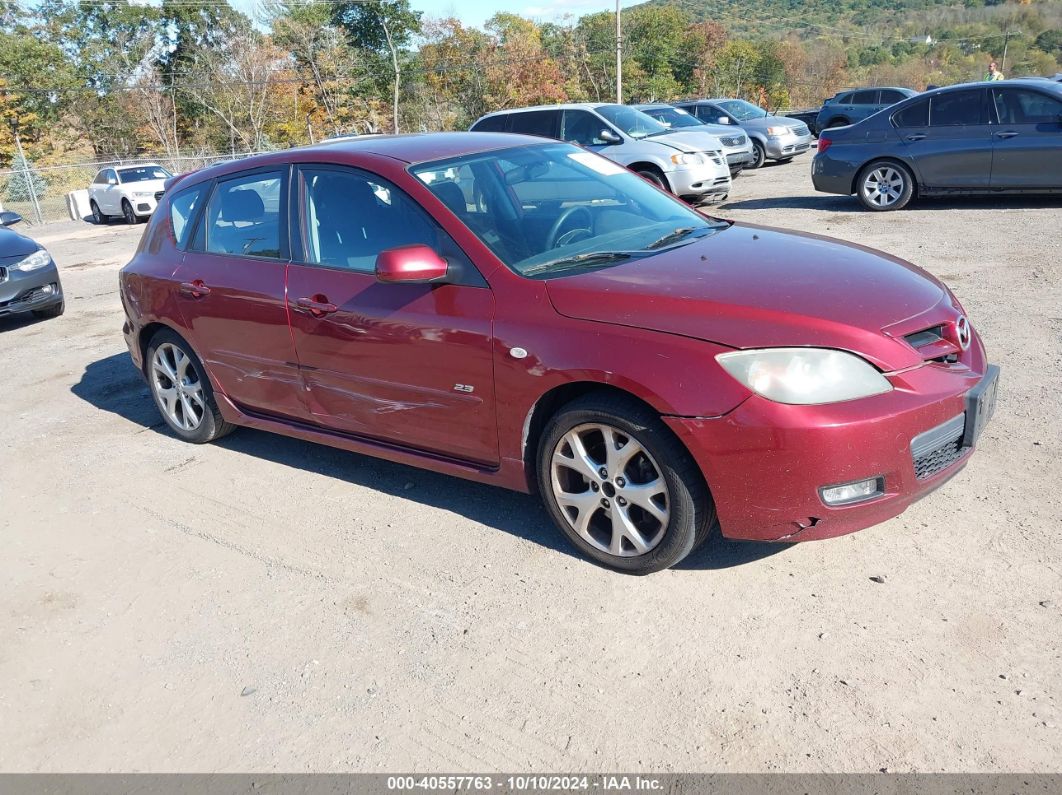 2009 MAZDA MAZDA3 S TOURING Red  Gasoline JM1BK344091240335 photo #1