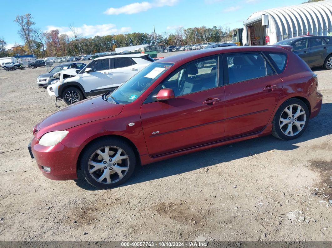 2009 MAZDA MAZDA3 S TOURING Red  Gasoline JM1BK344091240335 photo #3