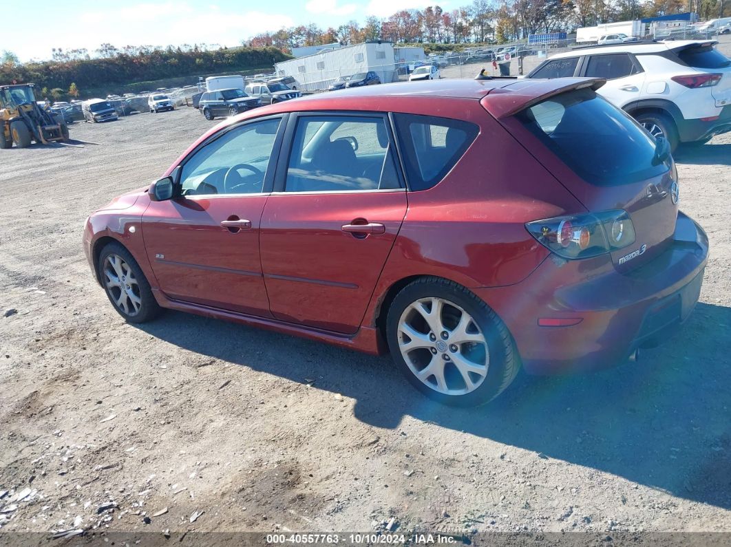 2009 MAZDA MAZDA3 S TOURING Red  Gasoline JM1BK344091240335 photo #4