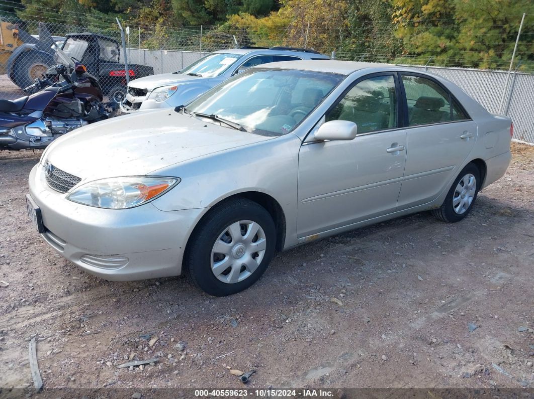 2003 TOYOTA CAMRY LE Silver  Gasoline 4T1BE32K43U709646 photo #3