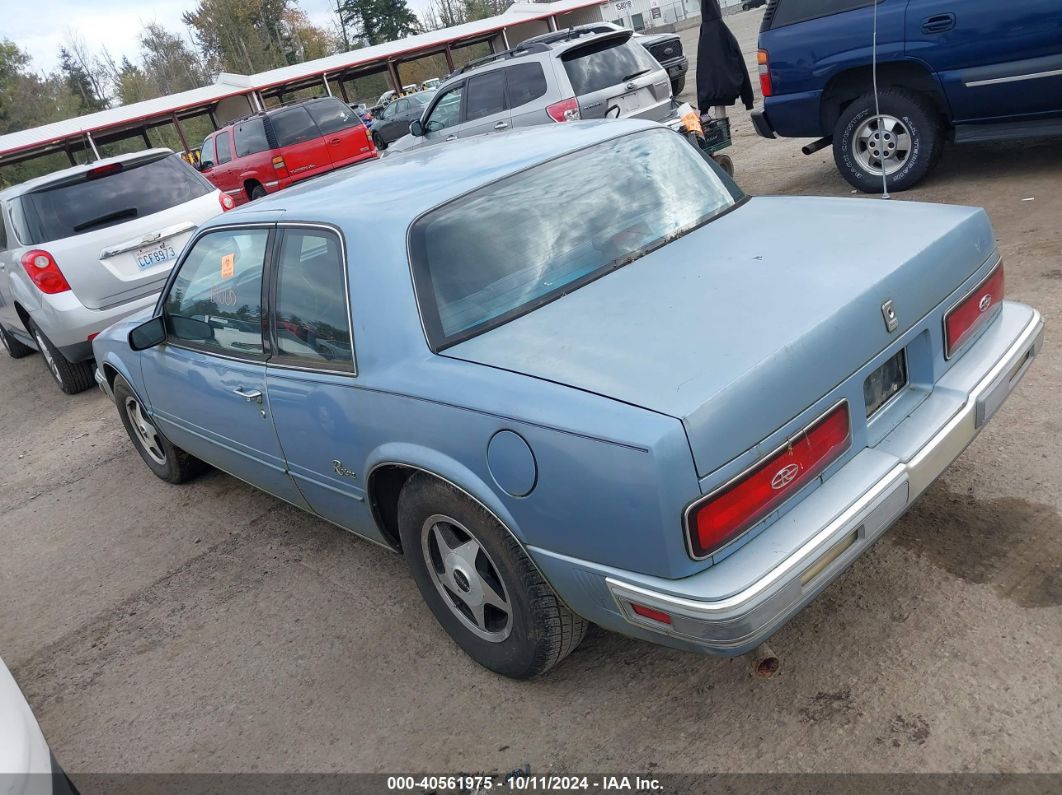 1988 BUICK RIVIERA Blue  Gasoline 1G4EZ11C5JU401480 photo #4