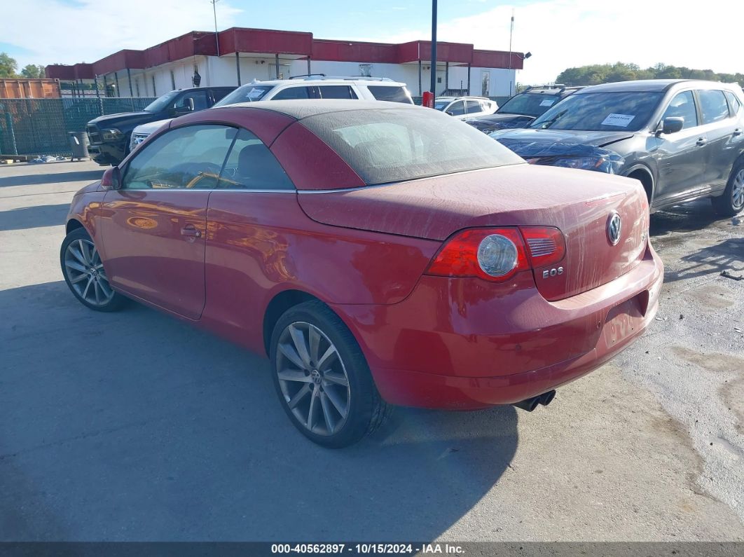 2007 VOLKSWAGEN EOS 2.0T Red  Gasoline WVWDA71F37V043660 photo #4