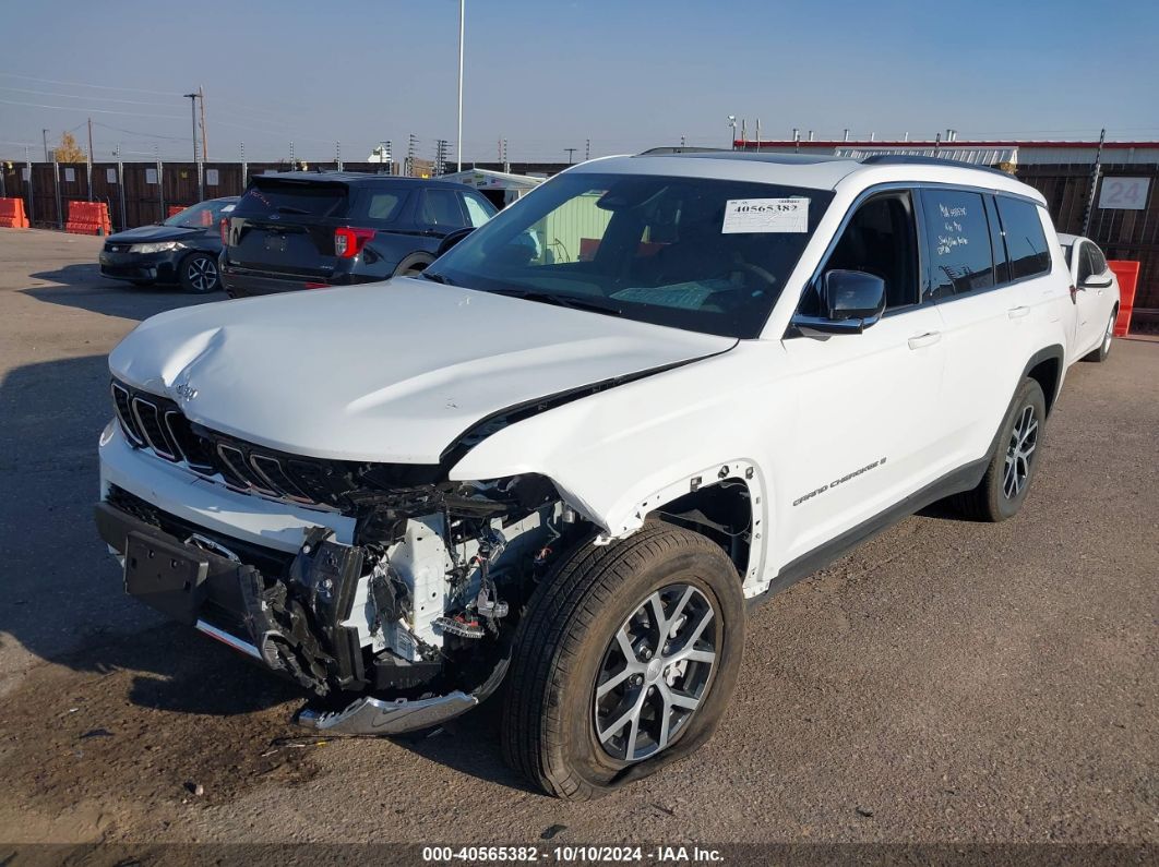 2024 JEEP GRAND CHEROKEE L LIMITED 4X4 White  Gasoline 1C4RJKBG7R8603102 photo #3