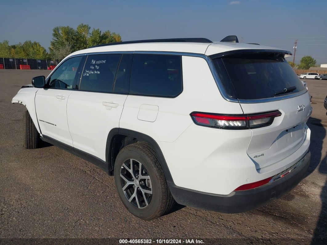 2024 JEEP GRAND CHEROKEE L LIMITED 4X4 White  Gasoline 1C4RJKBG7R8603102 photo #4