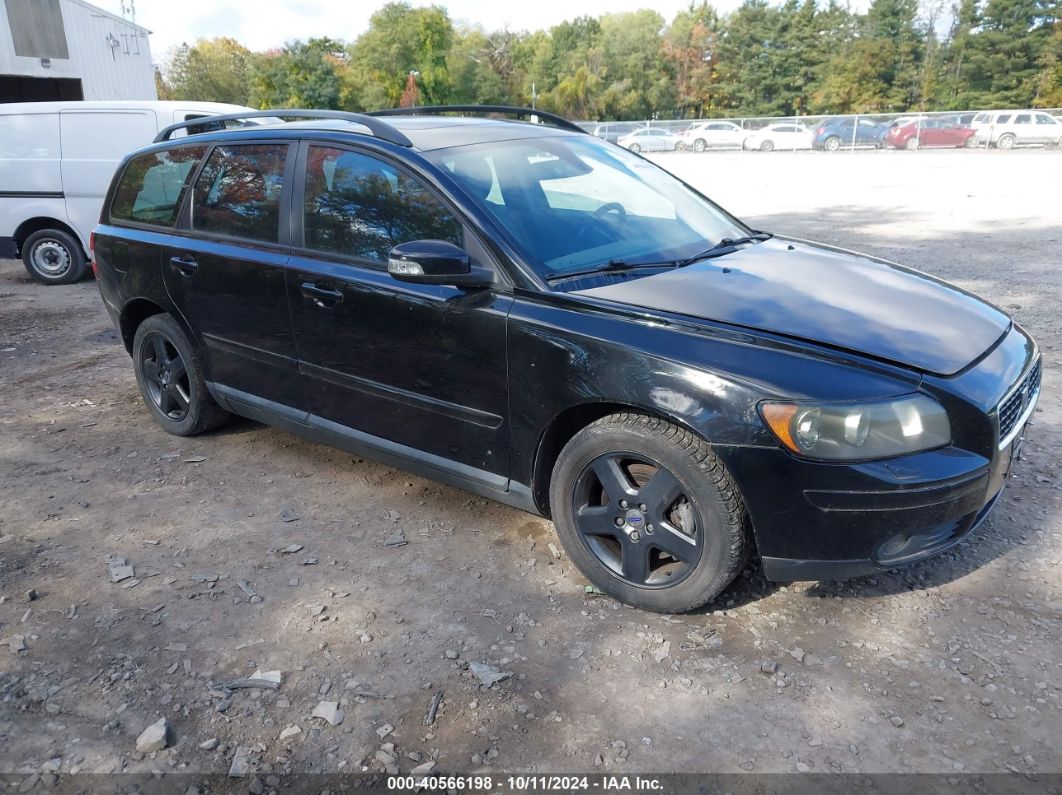 2007 VOLVO V50 T5 Black  Gasoline YV1MJ682272317617 photo #1