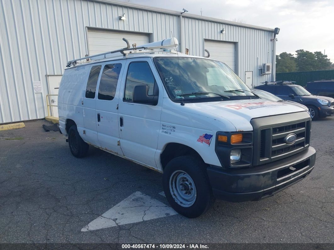 2011 FORD E-150 COMMERCIAL White  Gasoline 1FTNE1EL2BDB36884 photo #1