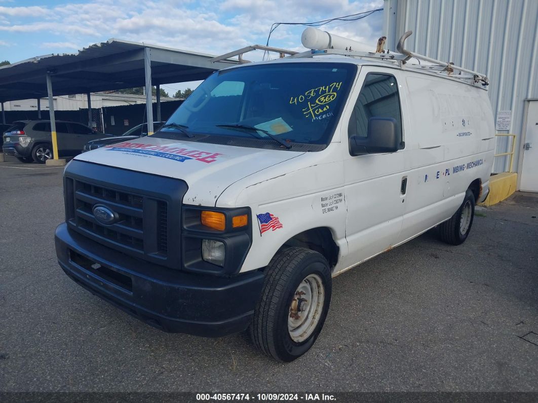 2011 FORD E-150 COMMERCIAL White  Gasoline 1FTNE1EL2BDB36884 photo #3