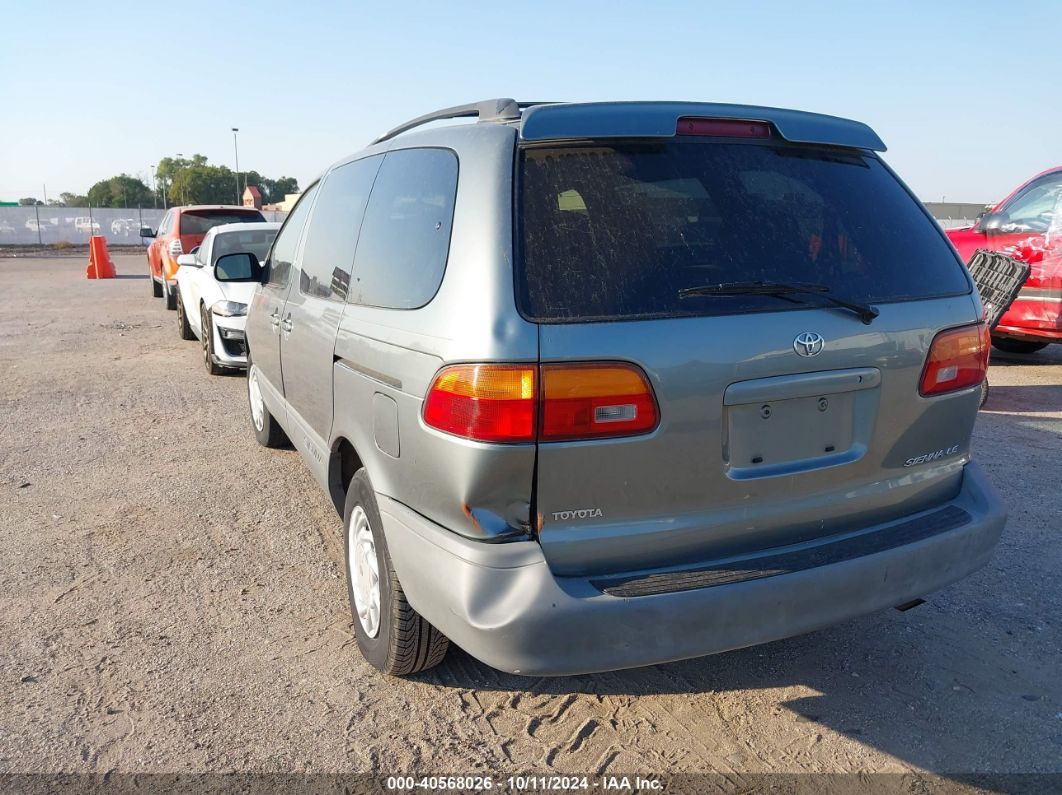 1998 TOYOTA SIENNA LE Green  Gasoline 4T3ZF13C8WU038047 photo #4