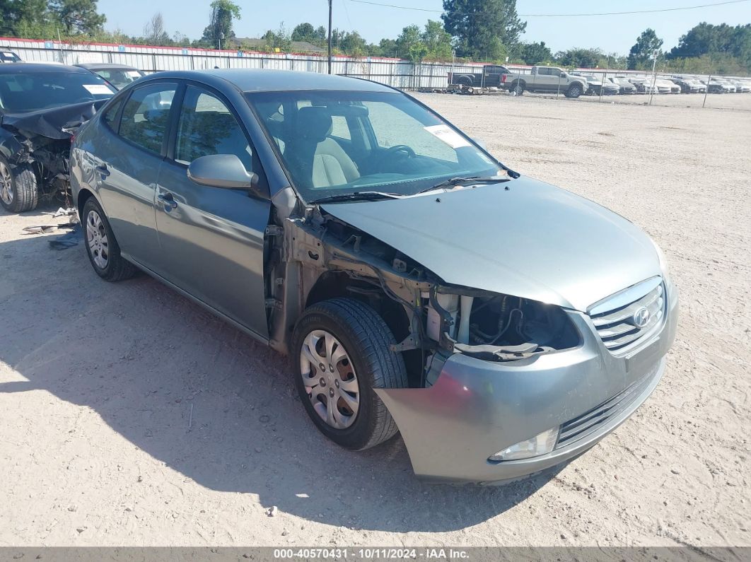 2010 HYUNDAI ELANTRA GLS Gray  Gasoline KMHDU4AD5AU910117 photo #1