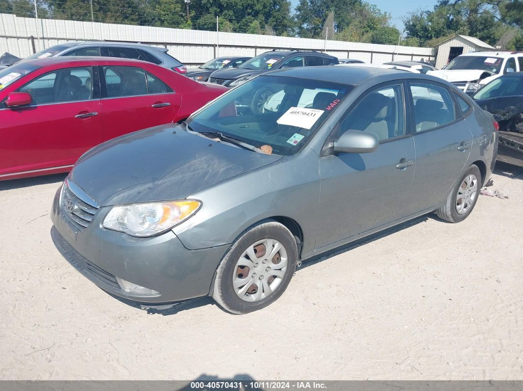 2010 HYUNDAI ELANTRA GLS Gray  Gasoline KMHDU4AD5AU910117 photo #3