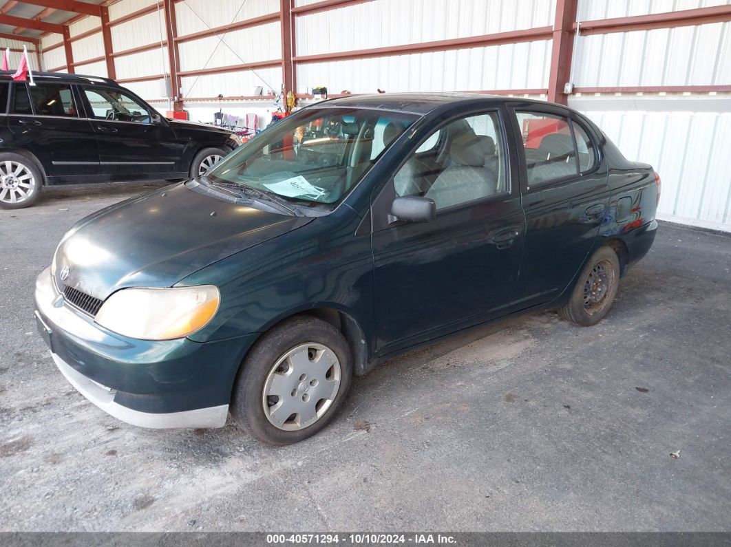 2002 TOYOTA ECHO Green  Gasoline JTDBT123225022147 photo #3