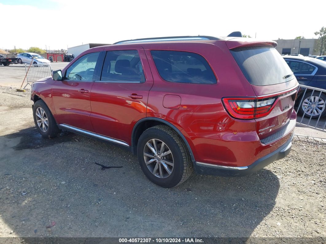 2014 DODGE DURANGO LIMITED Burgundy  Flexible Fuel 1C4RDJDG6EC552410 photo #4