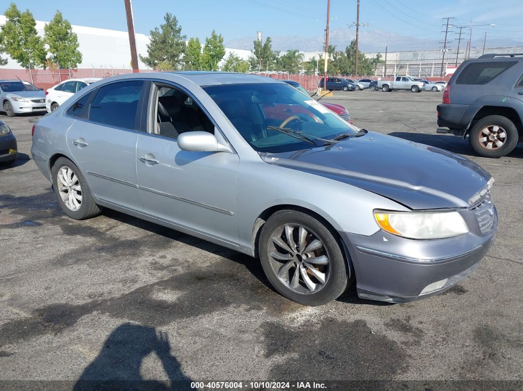 2006 HYUNDAI AZERA LIMITED/SE Silver  Gasoline KMHFC46F56A124123 photo #1