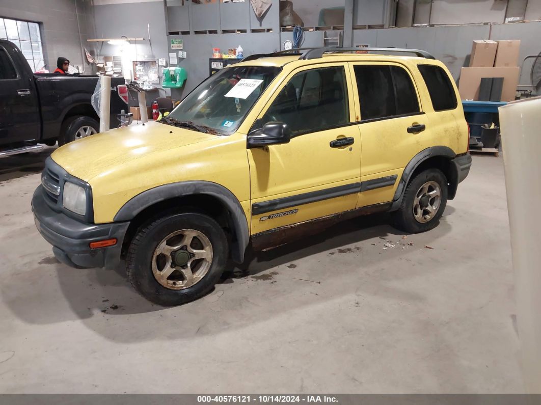 2003 CHEVROLET TRACKER HARD TOP ZR2 Yellow  Gasoline 2CNBJ734036935183 photo #3