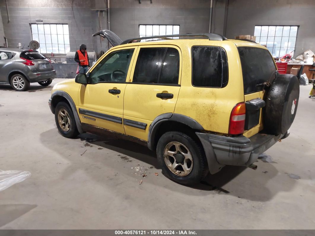 2003 CHEVROLET TRACKER HARD TOP ZR2 Yellow  Gasoline 2CNBJ734036935183 photo #4