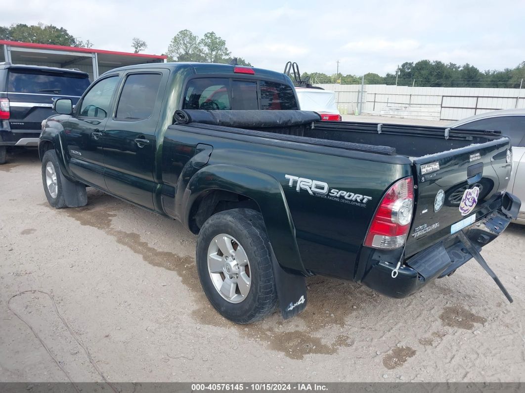 2014 TOYOTA TACOMA DOUBLE CAB LONG BED Green  Gasoline 5TFMU4FN0EX025429 photo #4