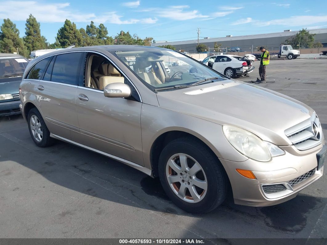 2007 MERCEDES-BENZ R 350 4MATIC Gold  Gasoline 4JGCB65E97A036381 photo #1