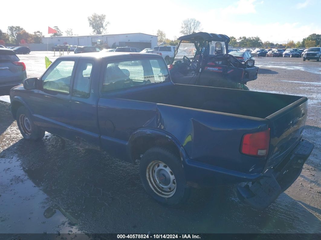 2002 GMC SONOMA SL Blue  Gasoline 1GTCS19WX28203597 photo #4