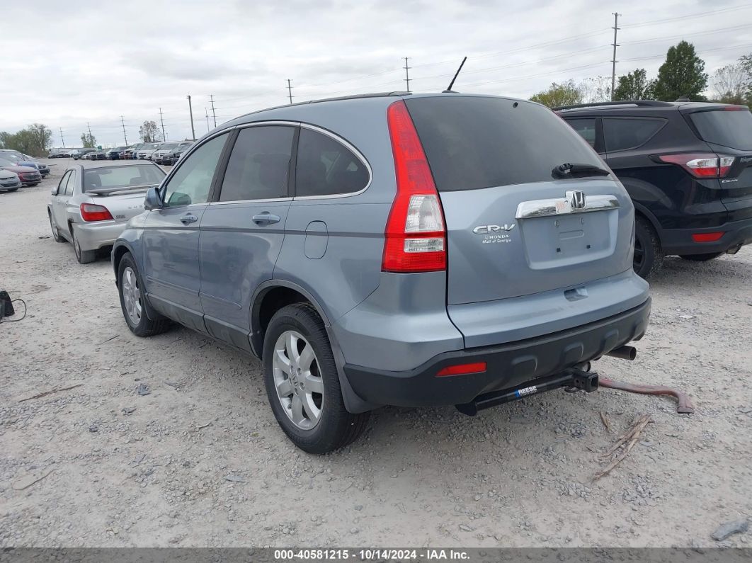 2008 HONDA CR-V EX-L Blue  Gasoline 5J6RE38718L007216 photo #4