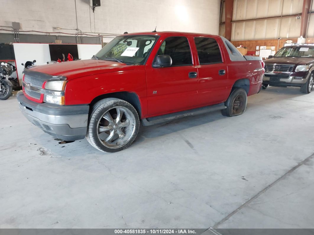 2005 CHEVROLET AVALANCHE 1500 LS Red  Flexible Fuel 3GNEK12Z75G281564 photo #3