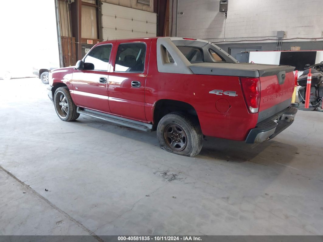 2005 CHEVROLET AVALANCHE 1500 LS Red  Flexible Fuel 3GNEK12Z75G281564 photo #4