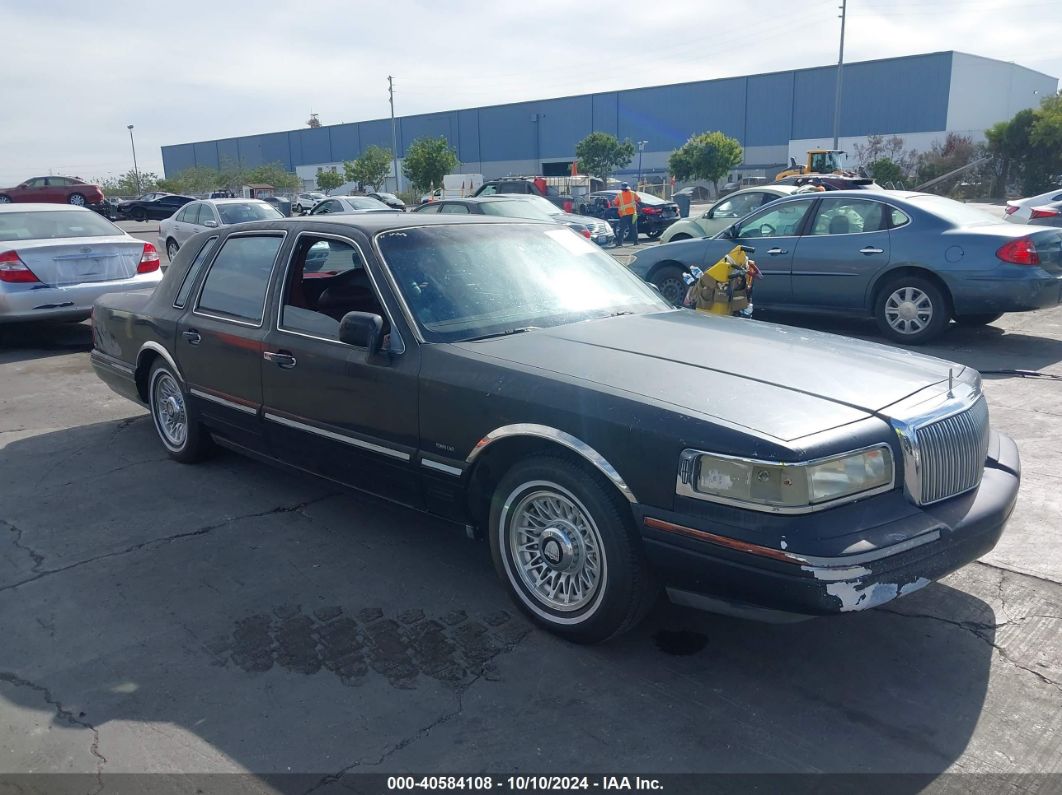 1995 LINCOLN TOWN CAR EXECUTIVE Black  Gasoline 1LNLM81W7SY683785 photo #1