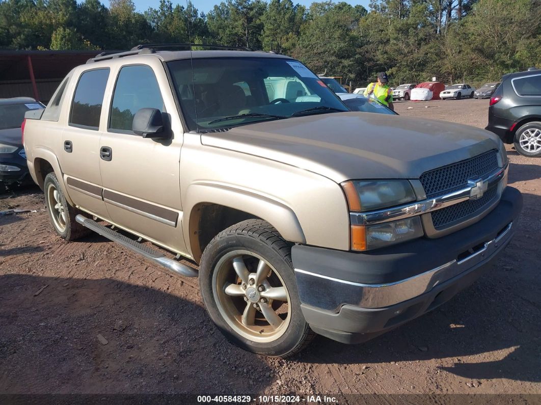 2005 CHEVROLET AVALANCHE 1500 Z66 Gold  Flexible Fuel 3GNEC12Z55G147066 photo #1