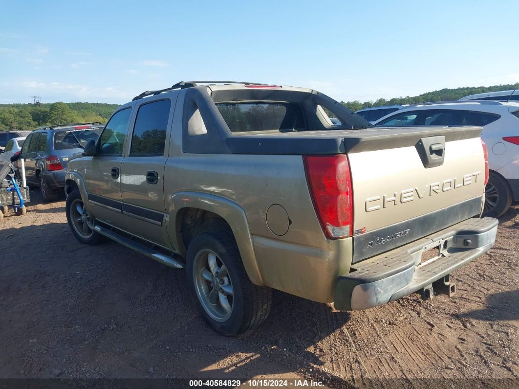 2005 CHEVROLET AVALANCHE 1500 Z66 Gold  Flexible Fuel 3GNEC12Z55G147066 photo #4