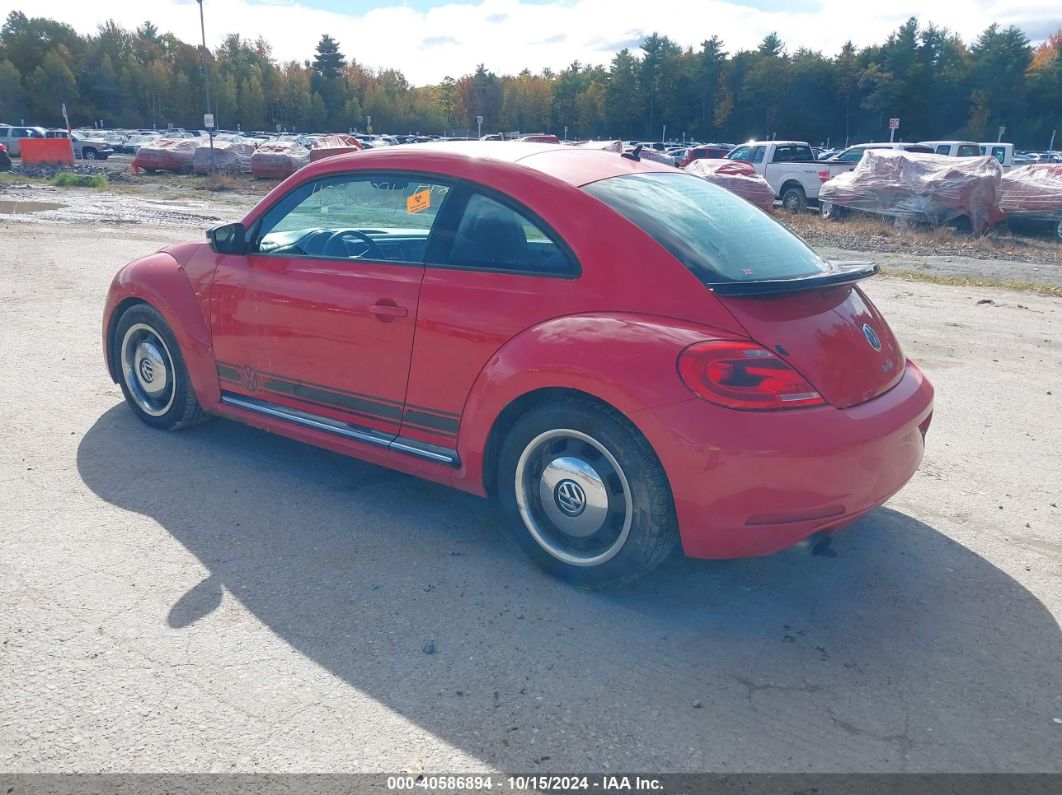 2012 VOLKSWAGEN BEETLE 2.0T TURBO Red  Gasoline 3VWVA7ATXCM617151 photo #4