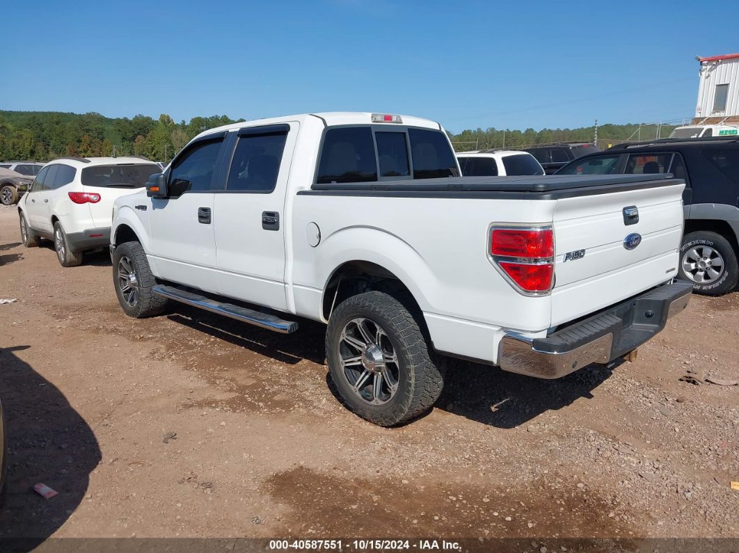 2011 FORD F-150 XLT White  flexible fuel 1FTFW1EFXBFB51214 photo #4