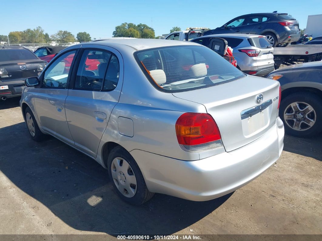 2003 TOYOTA ECHO Silver  Gasoline JTDBT123930287968 photo #4