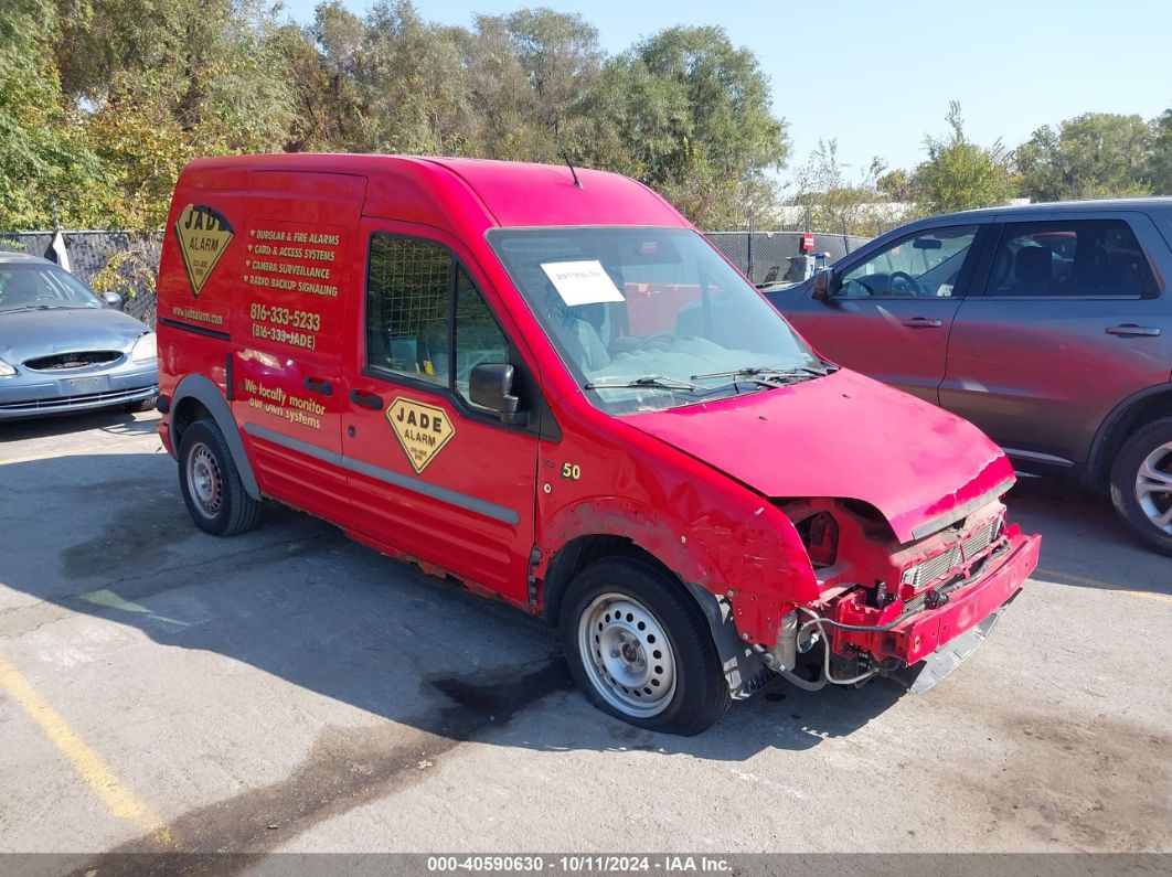 2010 FORD TRANSIT CONNECT XLT Red  Gasoline NM0LS7BN7AT021076 photo #1