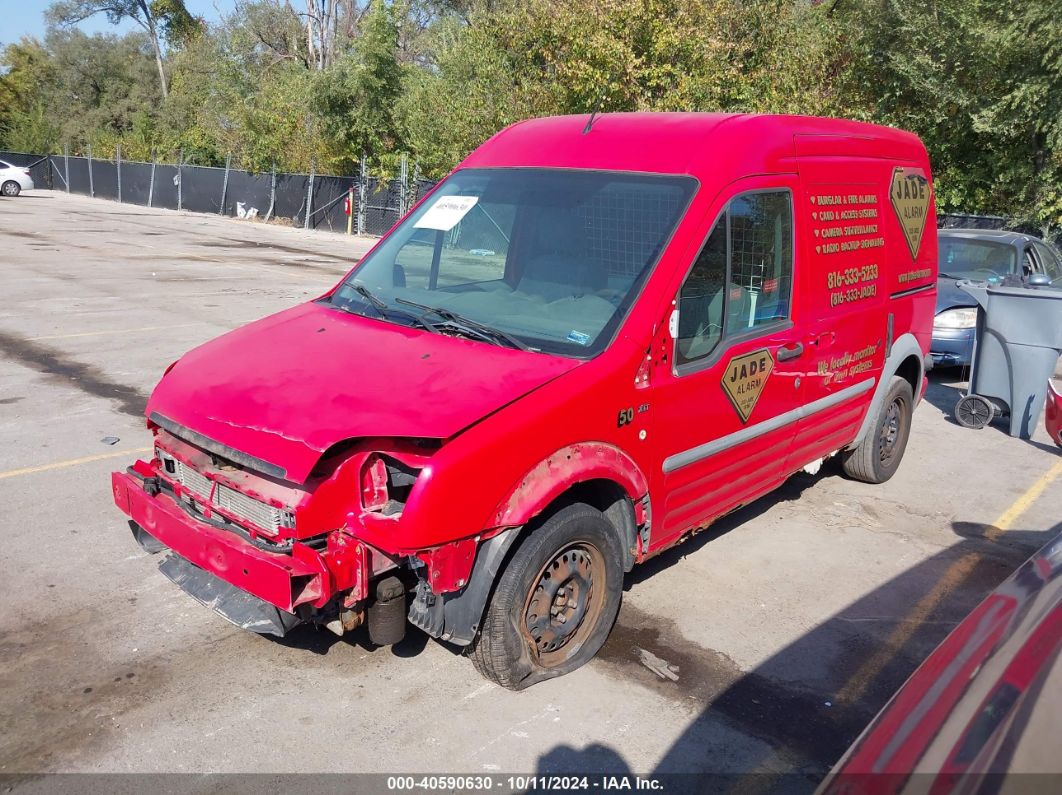 2010 FORD TRANSIT CONNECT XLT Red  Gasoline NM0LS7BN7AT021076 photo #3