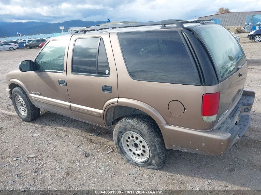 2003 CHEVROLET BLAZER LS Gold  Gasoline 1GNDT13X23K114914 photo #4