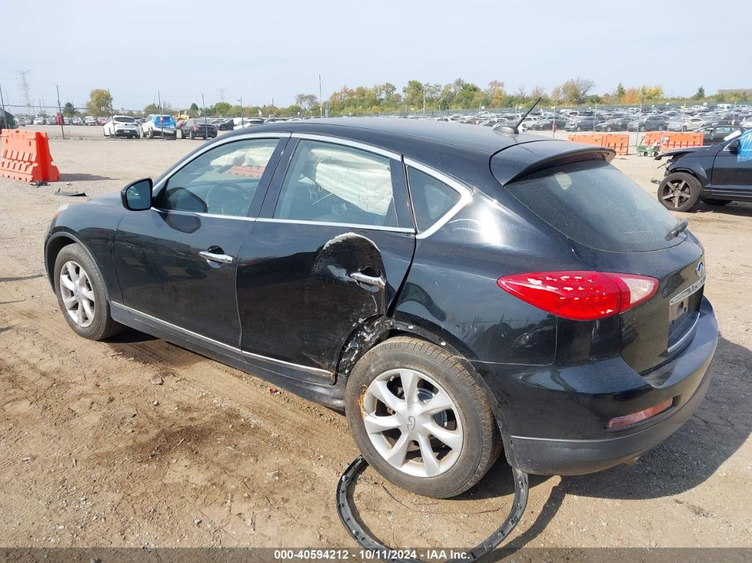 2010 INFINITI EX35 JOURNEY Black  Gasoline JN1AJ0HR8AM754278 photo #4