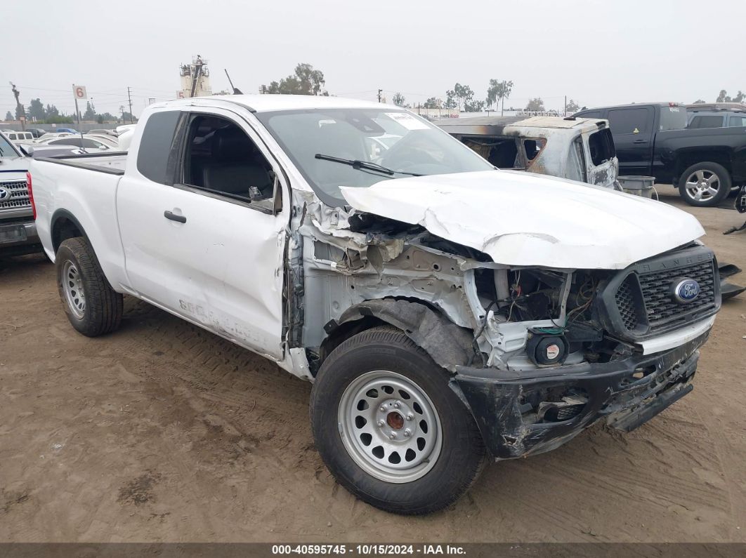 2020 FORD RANGER XL White  gas 1FTER1EH6LLA36150 photo #1