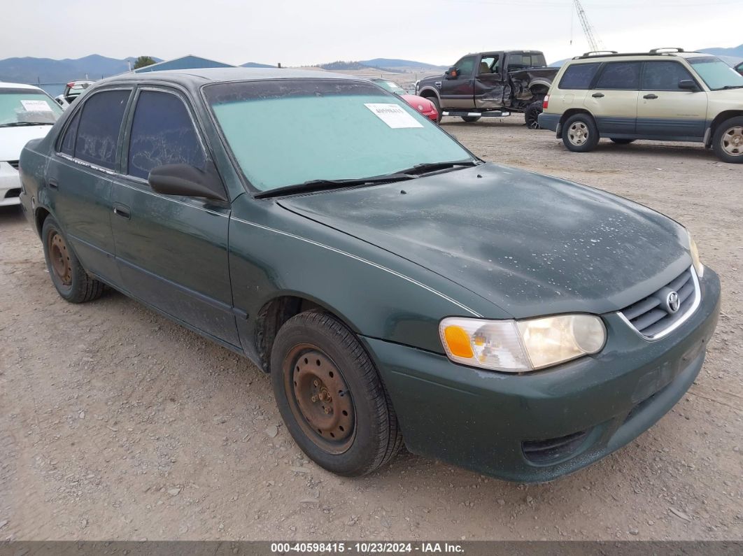 2002 TOYOTA COROLLA CE Green  Gasoline 1NXBR12E82Z580330 photo #1