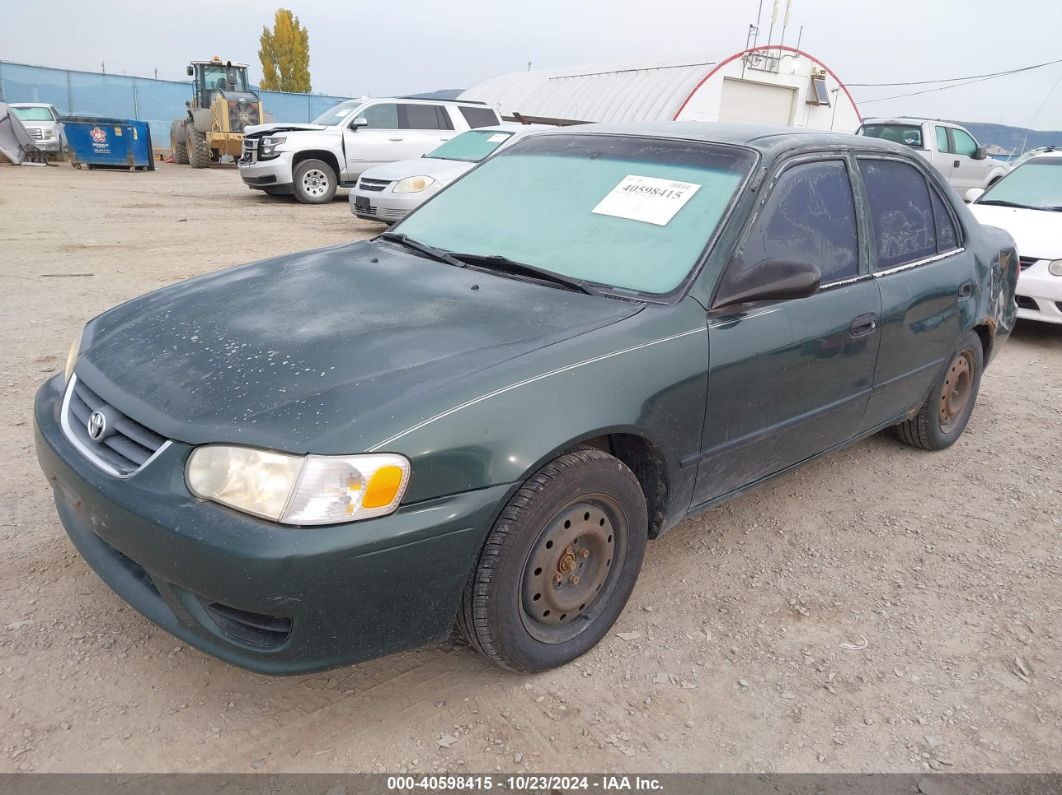 2002 TOYOTA COROLLA CE Green  Gasoline 1NXBR12E82Z580330 photo #3