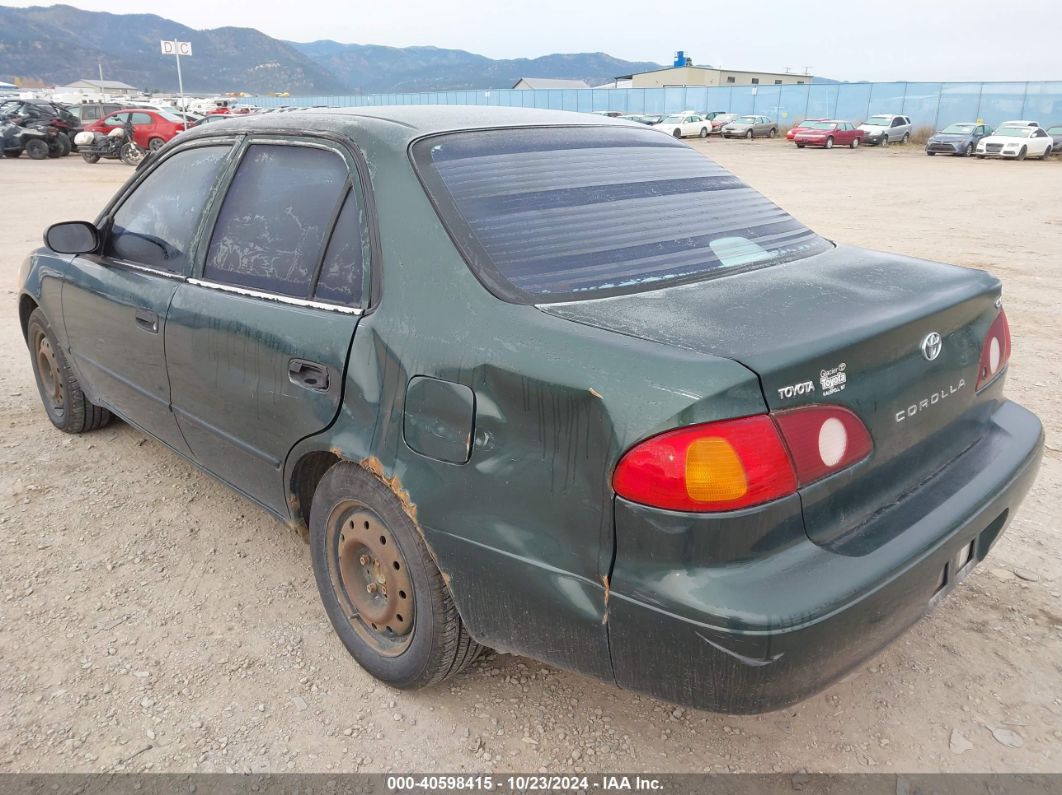 2002 TOYOTA COROLLA CE Green  Gasoline 1NXBR12E82Z580330 photo #4