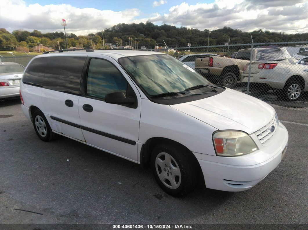 2004 FORD FREESTAR SE White  Gasoline 2FMZA51674BA78392 photo #1