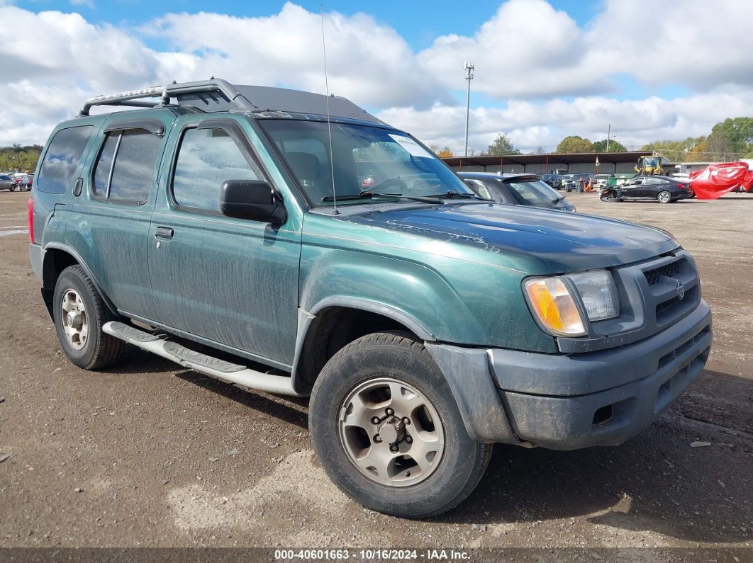 2000 NISSAN XTERRA SE/XE Green  Gasoline 5TDZA23C55S361900 photo #1