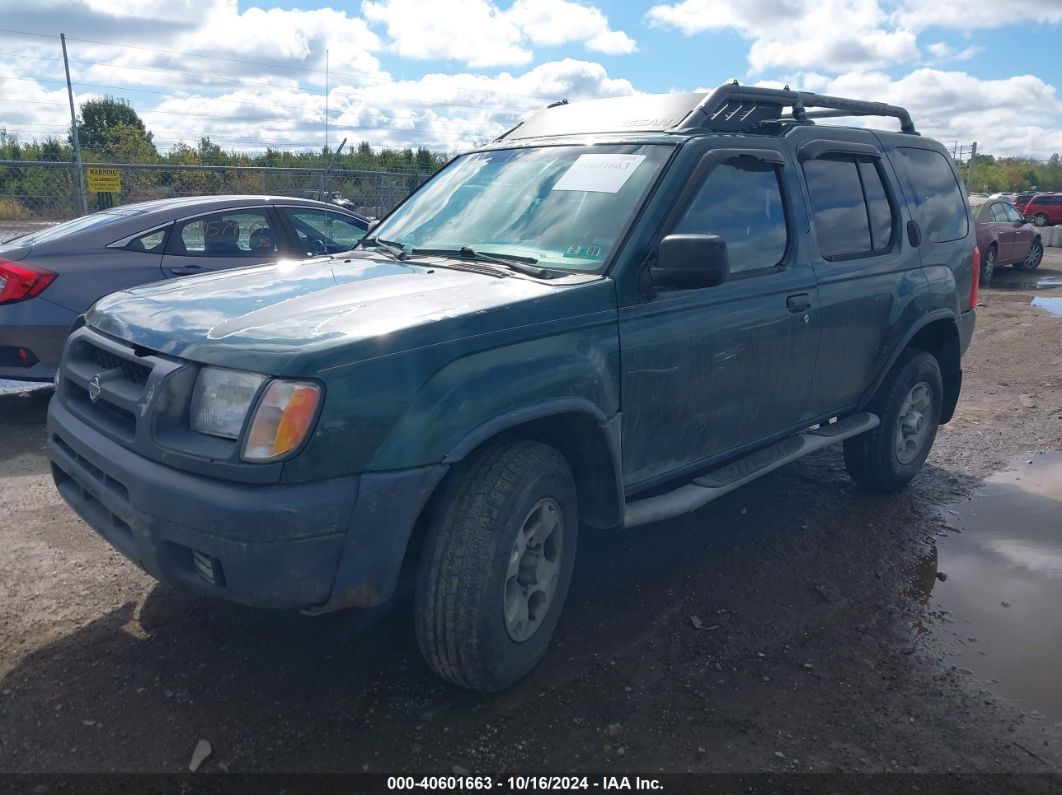 2000 NISSAN XTERRA SE/XE Green  Gasoline 5TDZA23C55S361900 photo #3