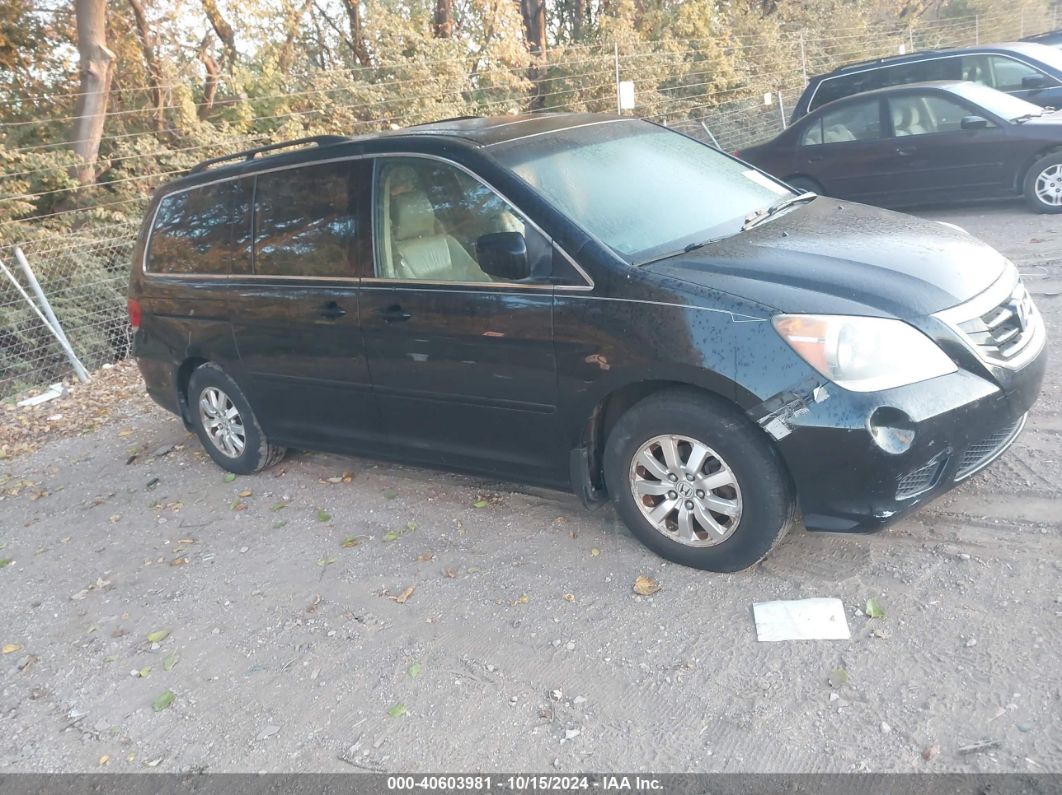 2008 HONDA ODYSSEY EX-L Black  Gasoline 5FNRL38668B066171 photo #1