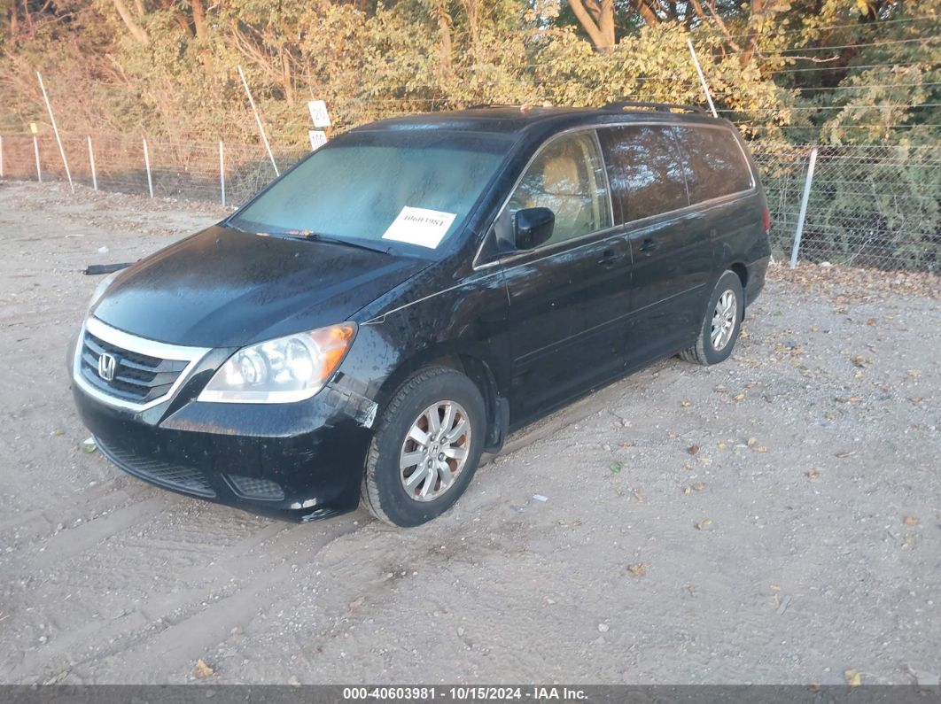 2008 HONDA ODYSSEY EX-L Black  Gasoline 5FNRL38668B066171 photo #3