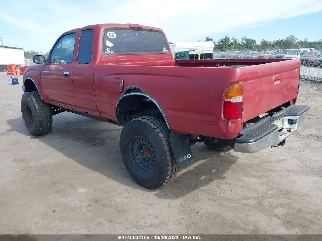 1996 TOYOTA TACOMA XTRACAB Red  Gasoline 4TAWM72N3TZ092877 photo #4