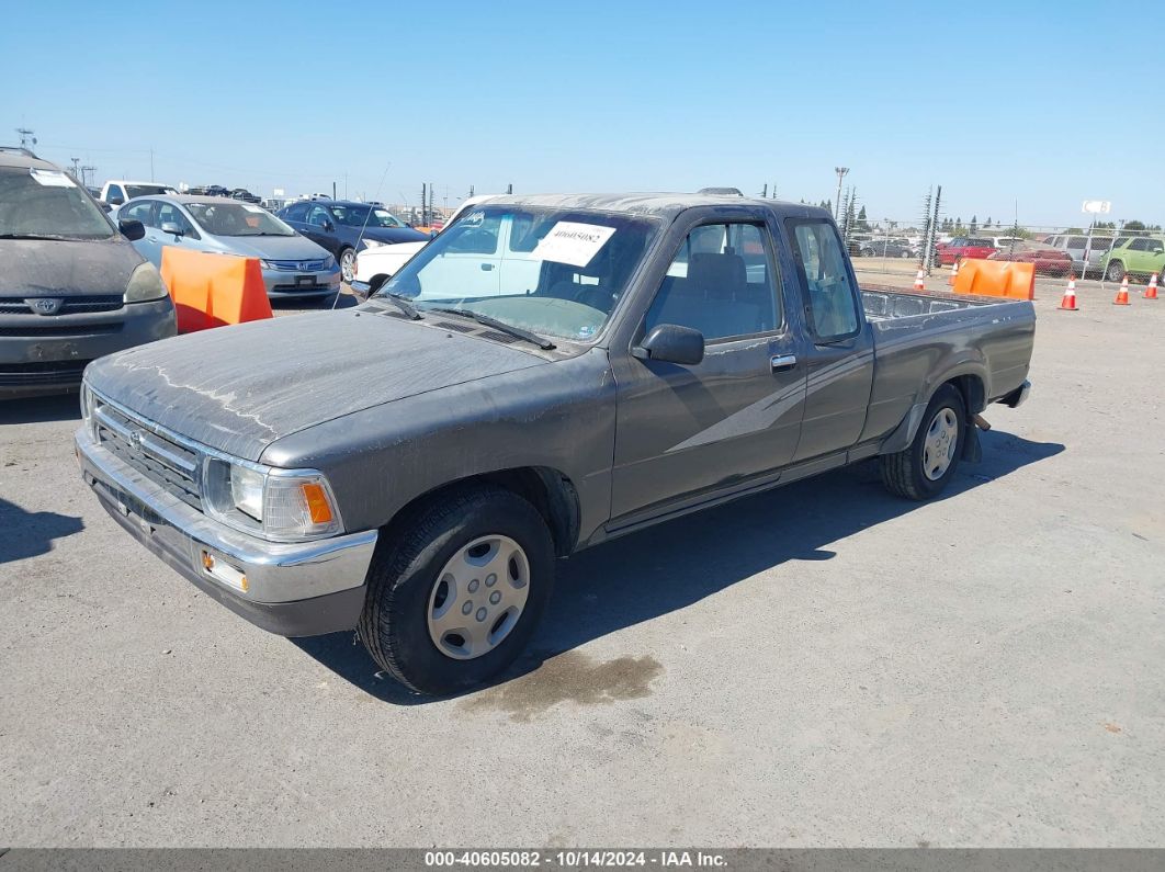 1995 TOYOTA PICKUP 1/2 TON EX LONG WHLBSE DX Black  Gasoline 4TARN93P3SZ325239 photo #3