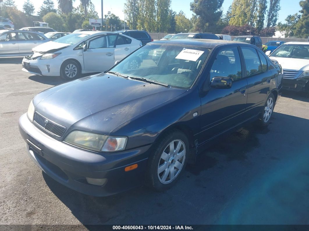 2002 INFINITI G20 LUXURY Dark Blue  Gasoline JNKCP11A72T503336 photo #3