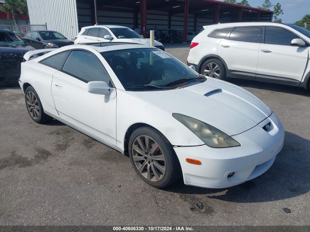 2000 TOYOTA CELICA GTS White  Gasoline JTDDY32T9Y0030743 photo #1